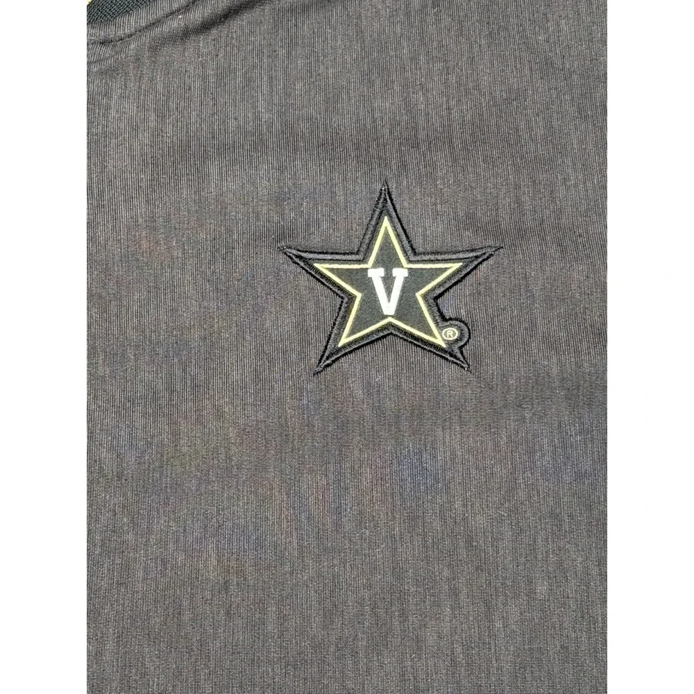 Nike Vanderbilt Pullover Mens XL Grey Dri-FIT 1/4‎ Zip Training Top NCAA